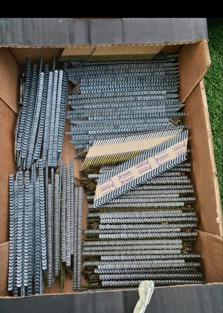 Spijkers voor spijkerpistool, groot aantal, Doe-het-zelf en Verbouw, Ophalen of Verzenden, Gebruikt, 50 tot 100 mm, Spijkers