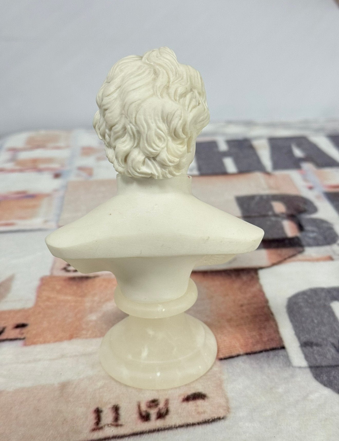 Johann Wolfgang van von Goethe A. Giannelli Bust 1969 buste, Ophalen of Verzenden, Gemerkt, Buste, Wit