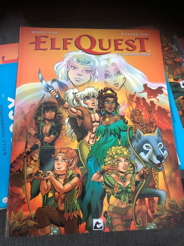 de laatste tocht 13 elfquest k2, Eén stripboek, Ophalen of Verzenden, Zo goed als nieuw