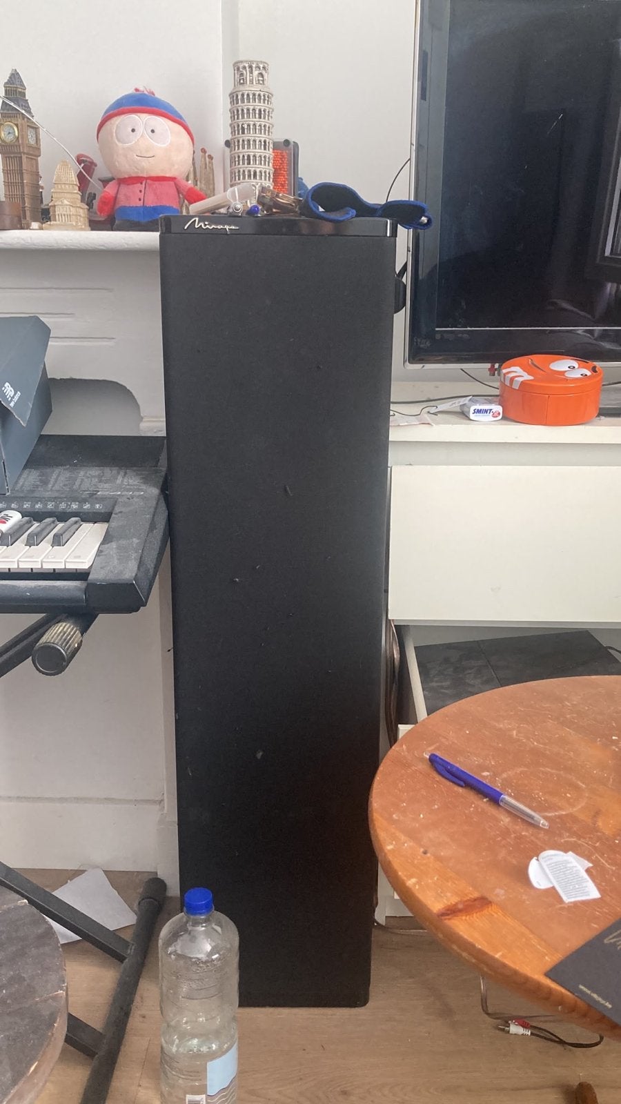Mirage Vloerstaande Luidsprekers - Zwart, Audio, Tv en Foto, Vloerstaande luidspreker, Gebruikt, Inclusief kabels, 60 tot 120 watt