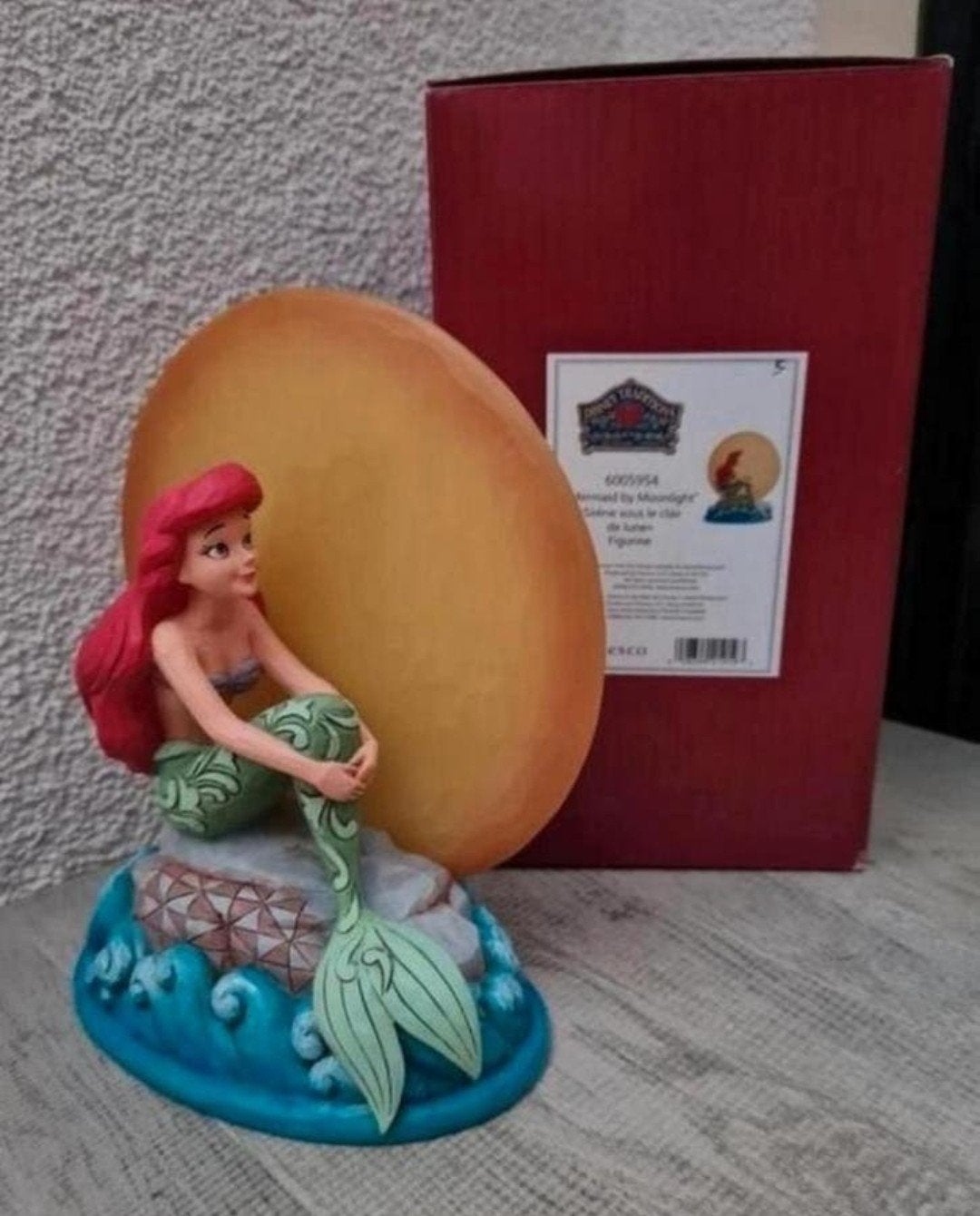 Retired Disney traditions de kleine zeemeermin, Moonlight, Ophalen of Verzenden, Nieuw, Beeldje of Figuurtje