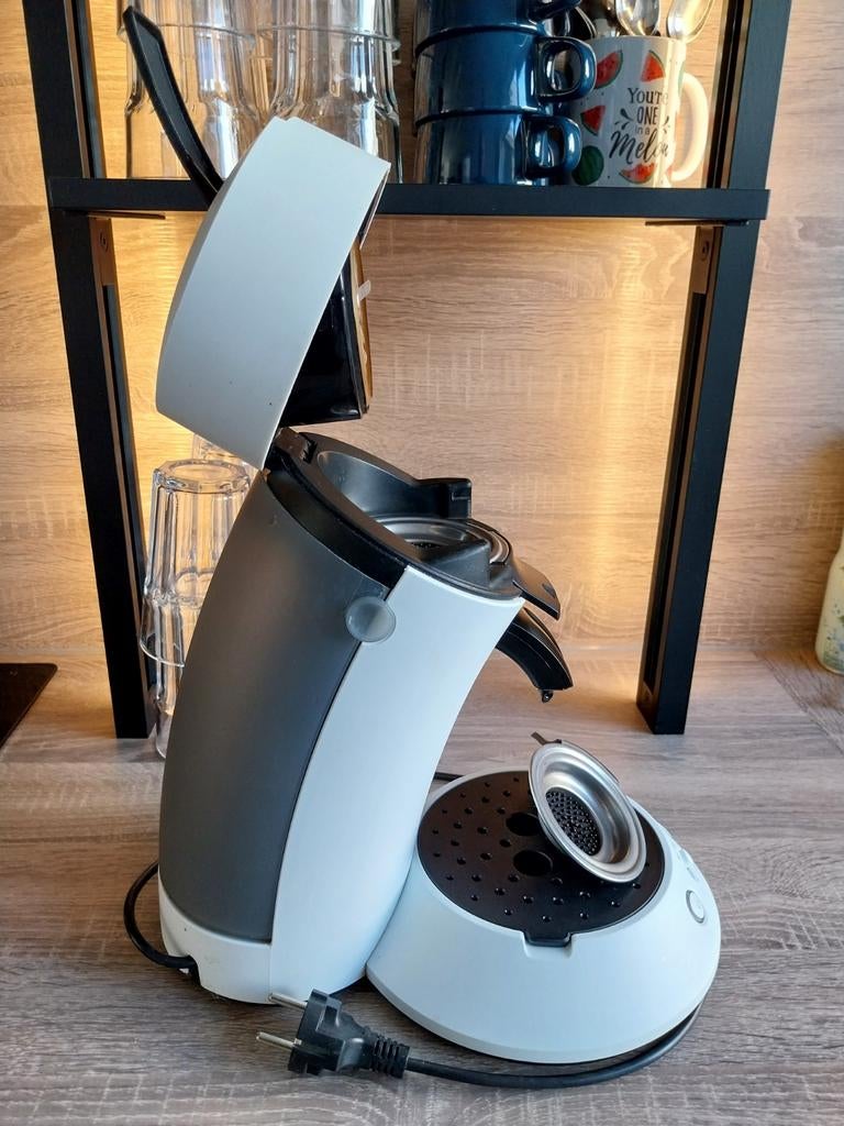 Philips Senseo Koffiemachine Wit - Goed Werkend, Ophalen, Koffiepads en cups, Gebruikt, Koffiemachine