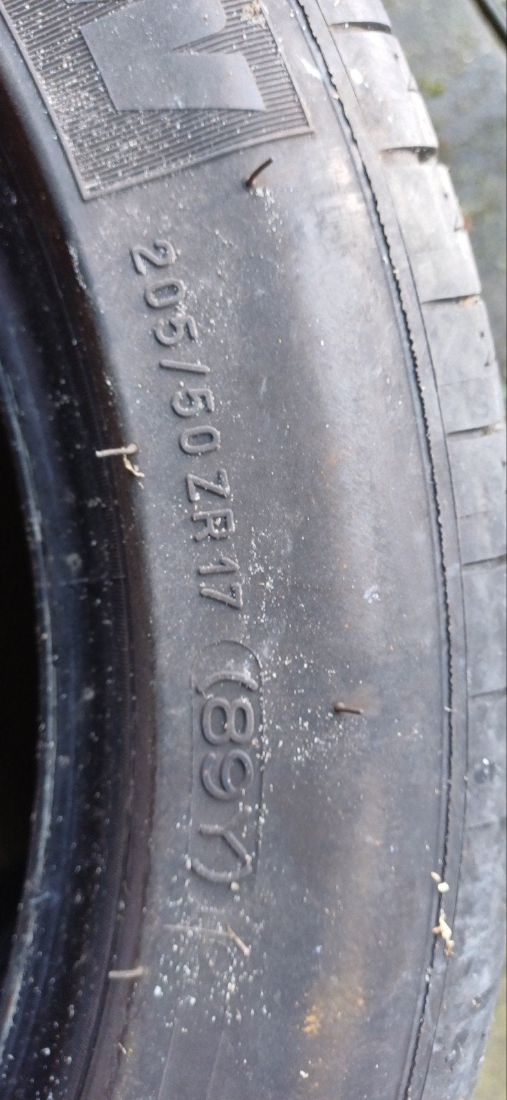 205/50r17 Michelin 88Y 6,5mm teab, Ophalen