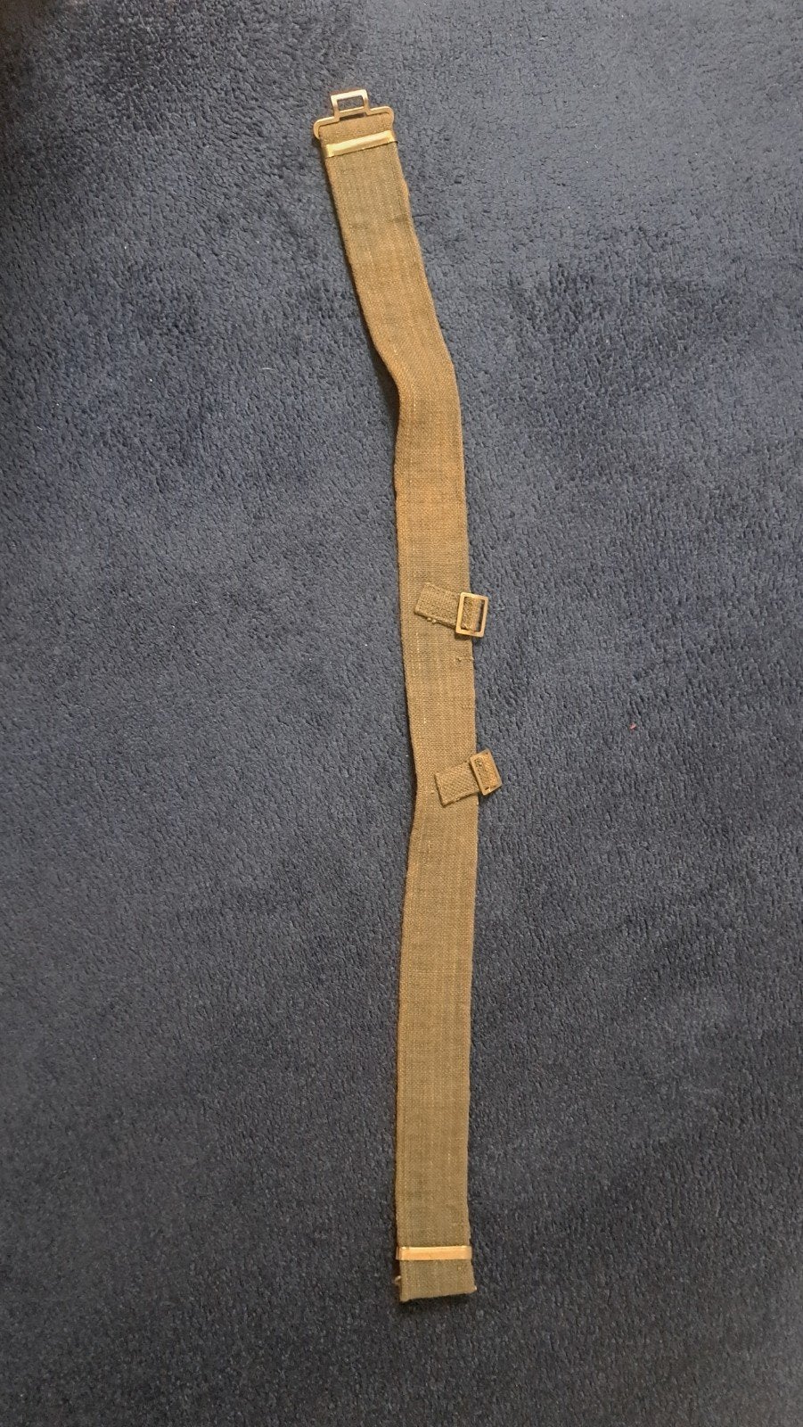 Vintage militair koppelriem, Verzamelen, Ophalen of Verzenden, Overige soorten, Nederland, Kleding of Schoenen