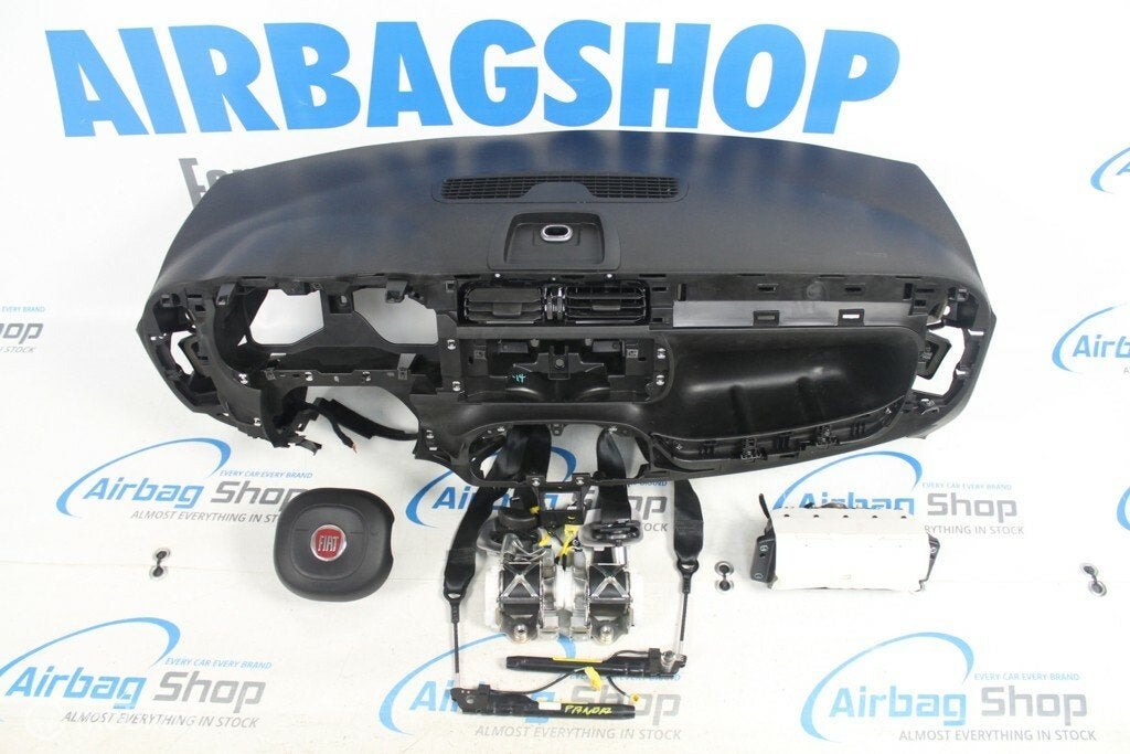 Airbag set - Dashboard zwart met GPS Fiat Panda (2012-heden), Auto-onderdelen