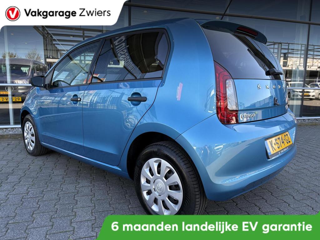 Skoda Citigo e-iV EV Ambition Bluetooth Rijstrooksensor 93.5, Auto's, 83 pk, Origineel Nederlands, Citigo, 49 min