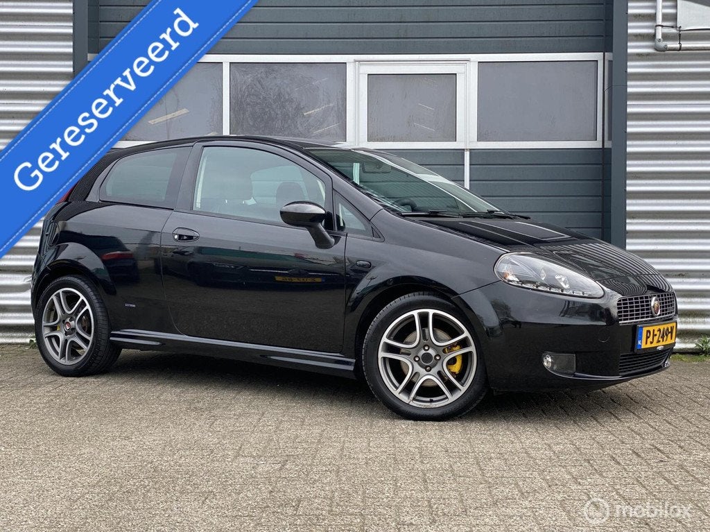Fiat Punto 1.4 GT Turbo Sport 120PK 2008|LED|17 Inch Abarth, Voorwielaandrijving, Stof, Gebruikt, 4 cilinders