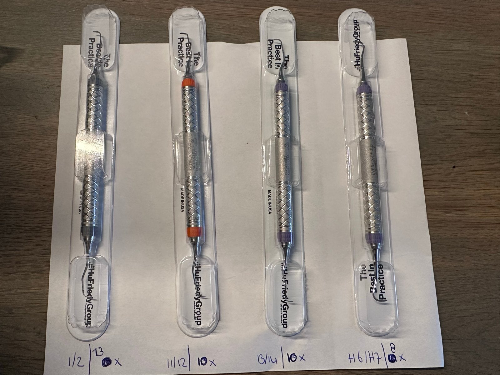Handinstrumentarium Mondhygiene Nieuw Scalers/Curettes, Ophalen, Nieuw
