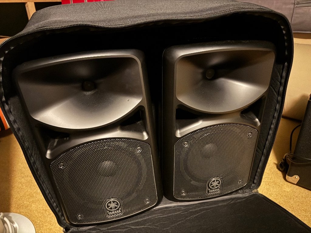 Yamaha Stagepas 400i, Overige typen, Yamaha, Zo goed als nieuw, Inclusief microfoon