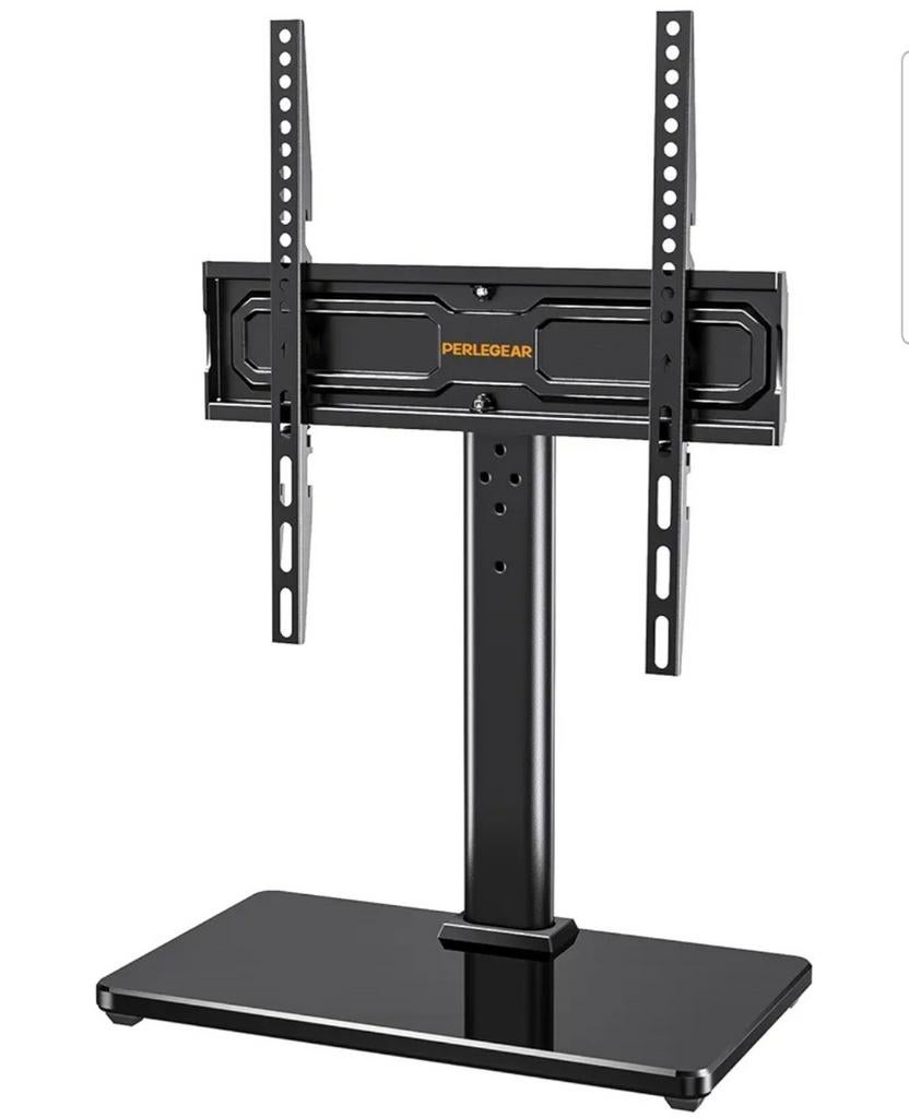 Perlegear Universele TV Standaard - Zwart, Ophalen of Verzenden, Nieuw