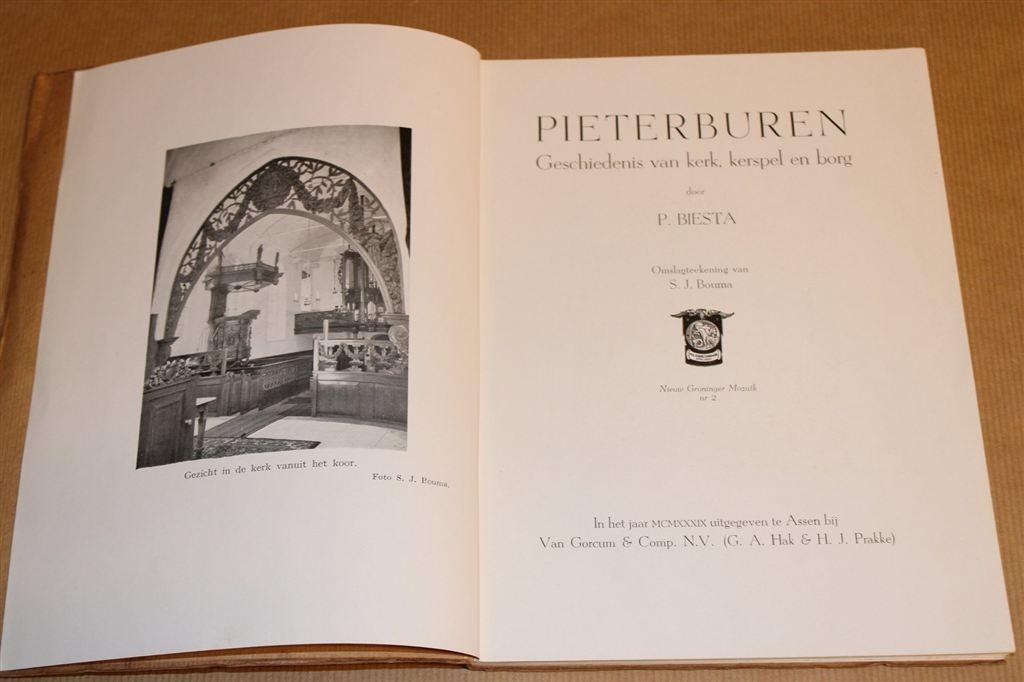 Pieterburen — Geschiedenis Kerk, Kerspel & Borg [1939], Ophalen of Verzenden, Gelezen