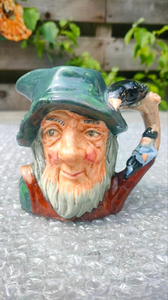 Vintage Toby Jug: Rip van Winkle Royal Doulton, Ophalen of Verzenden
