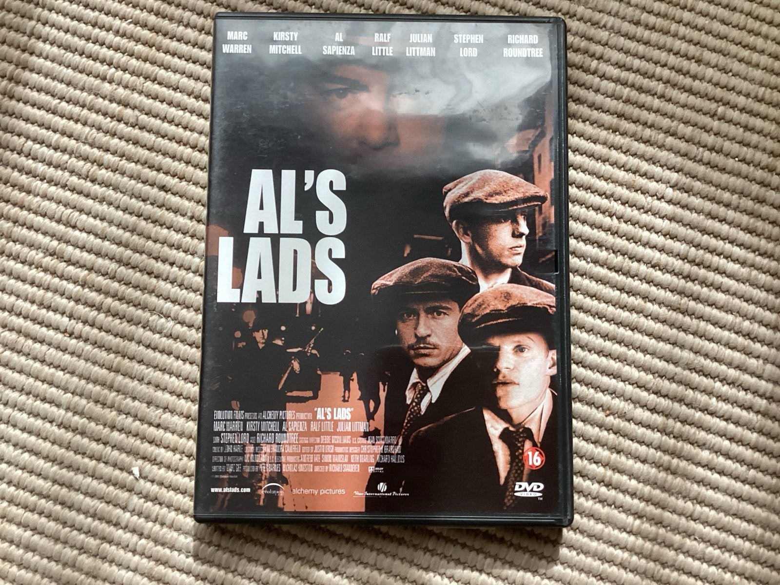 Al's Lads DVD - Misdaadfilm over Al Capone, Vanaf 16 jaar, Nederlands, Ophalen of Verzenden, Gebruikt