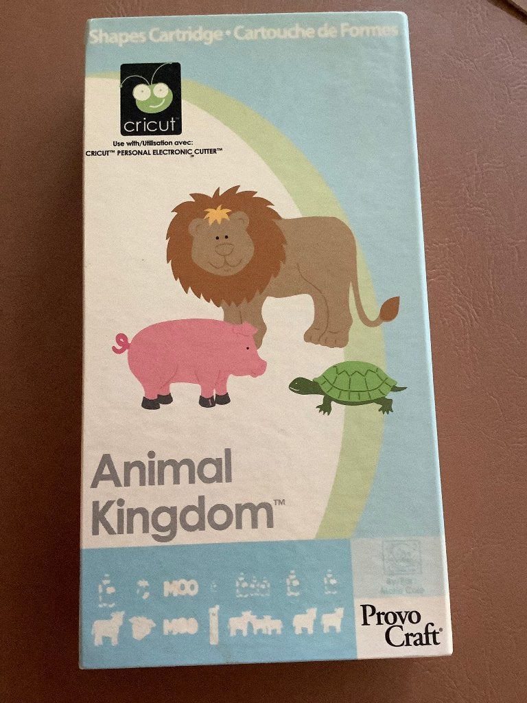 Cricut cartridge - Animal Kingdom, Hobby en Vrije tijd, Knutselen, Nieuw, Ophalen of Verzenden, Cricut, Gereedschap of Toebehoren