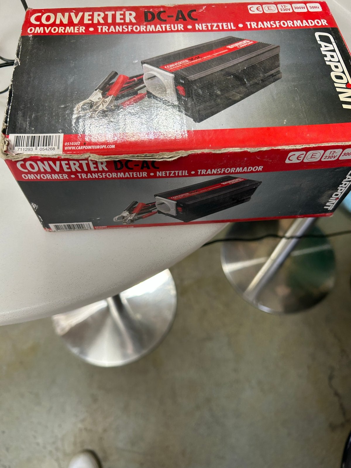 Carpoint DC-AC Omvormer 300W, Ophalen of Verzenden