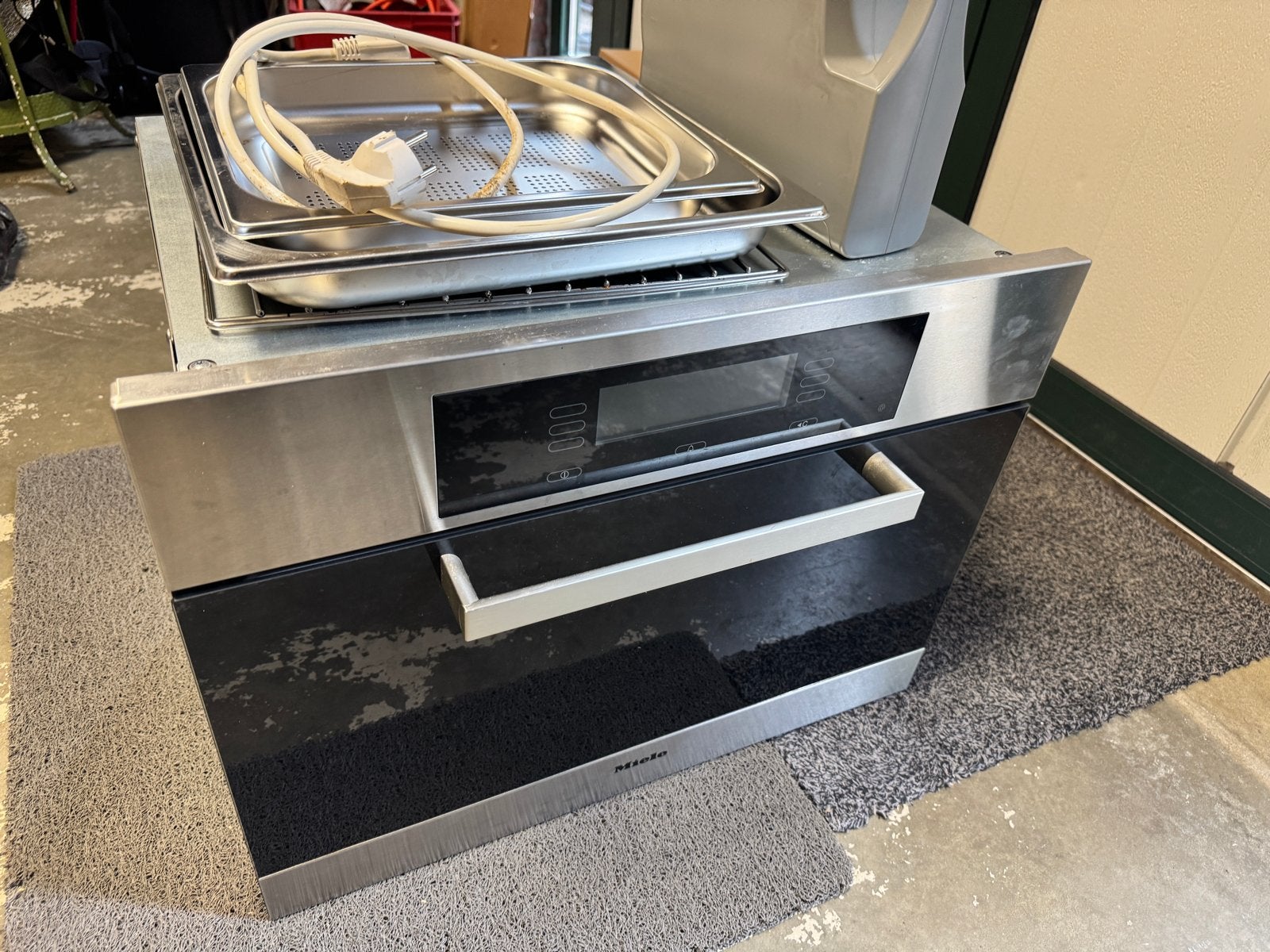 Miele DG 4080 Stoomoven - Inbouw, Ophalen, 45 tot 50 cm, Gebruikt, Stoom