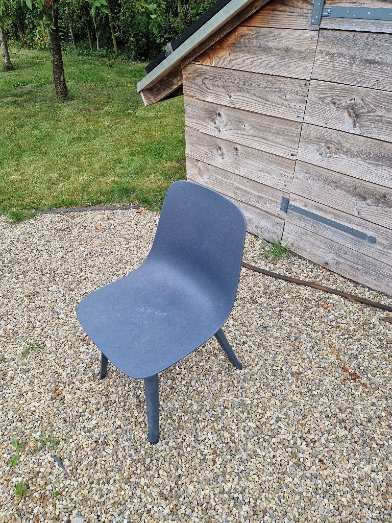 kantinestoelen, Huis en Inrichting, Ophalen, Gebruikt, Blauw, Vier