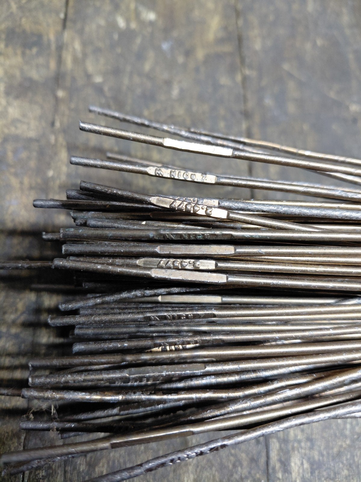 nicu 7 TIG lasdraad 78 stuks 2mm x 1000 mm, Doe-het-zelf en Verbouw, Ophalen of Verzenden, Gebruikt