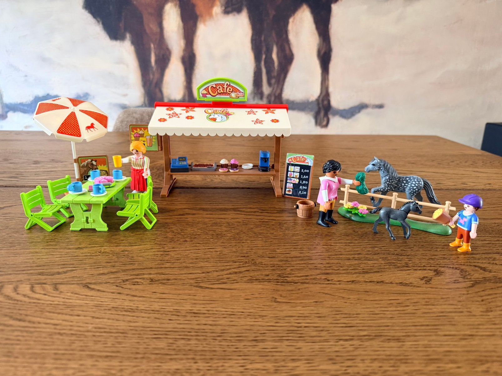 Playmobil Country set 70519 paardencafe, Gebruikt, Complete set, Ophalen of Verzenden, Country