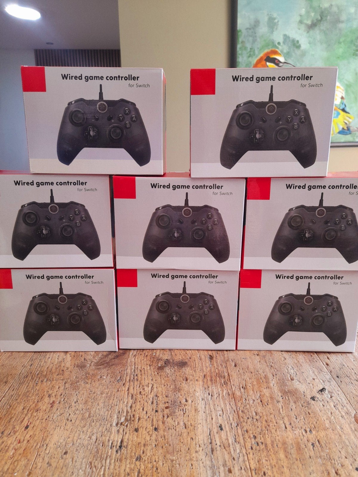 8 stuks bedraade controllers switch en pc.koopje, Spelcomputers en Games, Spelcomputers | Nintendo Consoles | Accessoires, Ophalen of Verzenden