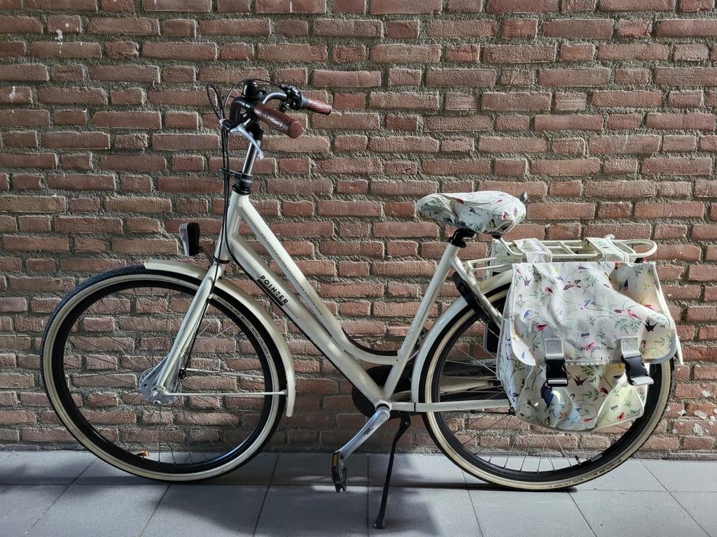 Witte mooie nette Pointer fiets, Fietsen en Brommers, Fietsen | Dames | Damesfietsen, Ophalen, Overige merken