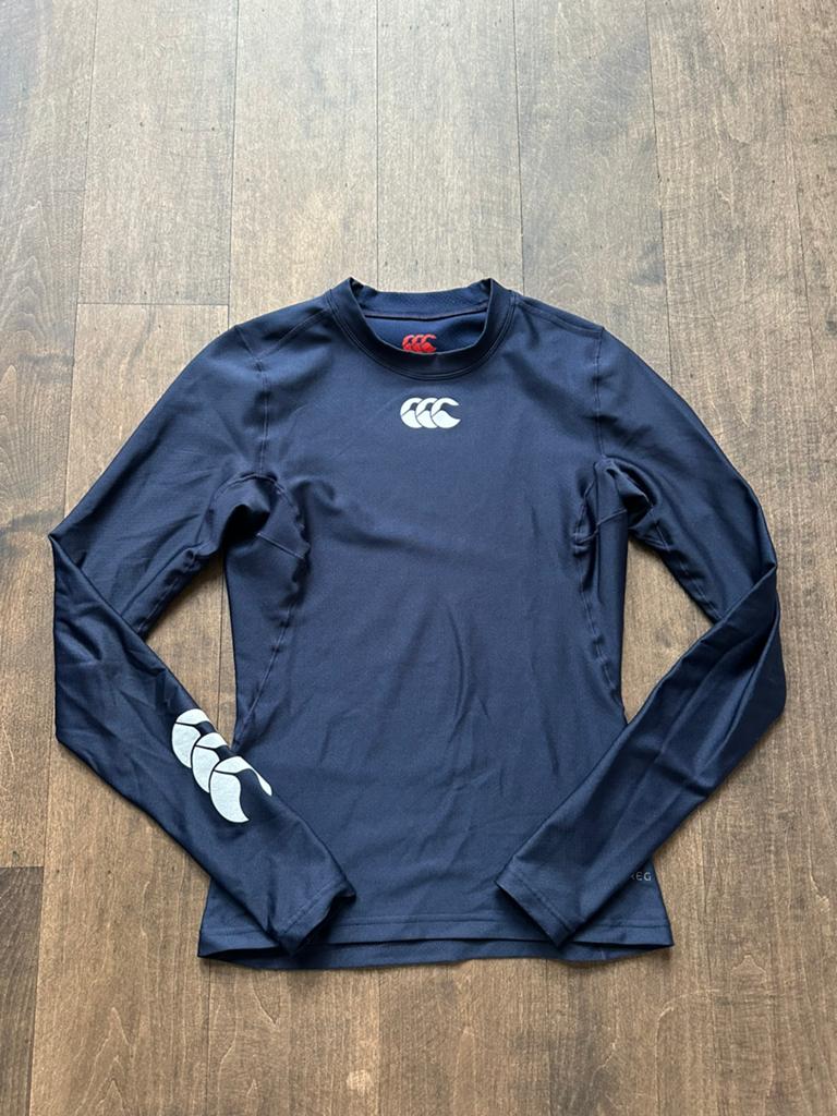 Canterburry thermoshirt donkerblauw maat XS, Sport en Fitness, Skiën en Langlaufen, Overige merken, 100 tot 140 cm, Ophalen of Verzenden