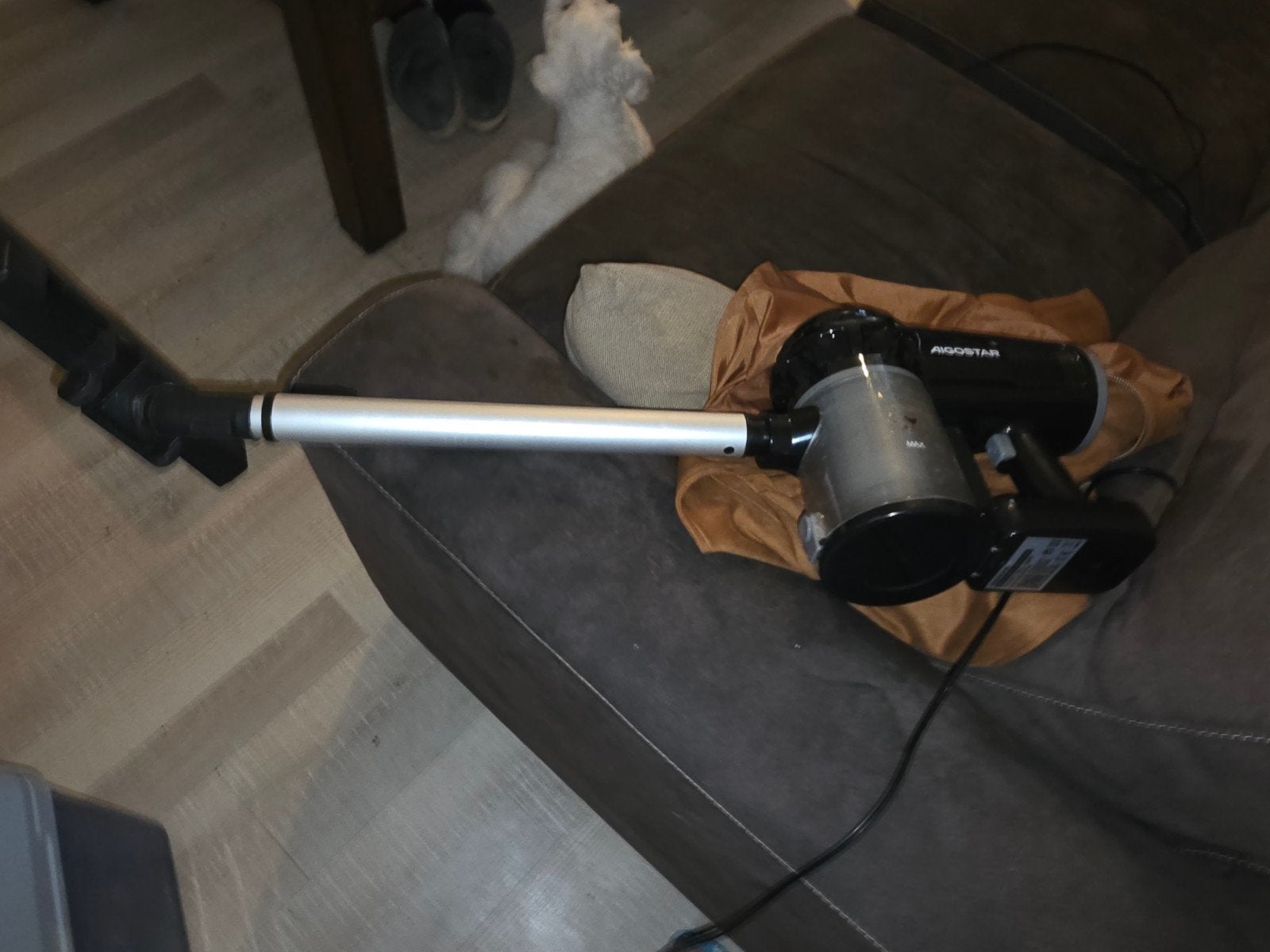 Aigostar Steelstofzuiger - Compact en Krachtig, Witgoed en Apparatuur, Stofzuigers, Overige merken, Gebruikt, Draadloos, Ophalen of Verzenden