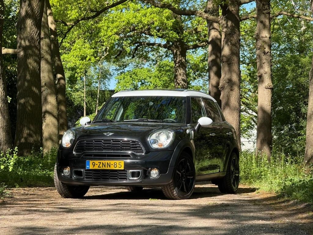 Mini Countryman 1.6 Cooper S All4 2011 Zwart | Pano. | Xenon, Auto's, Euro 5, 15 km/l, Zwart, Leder