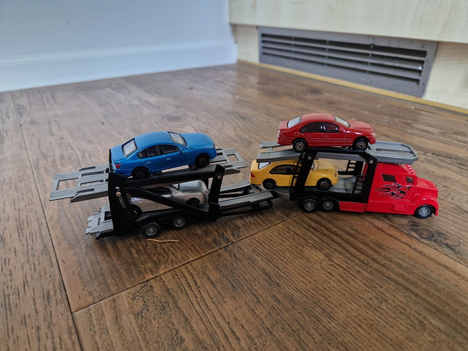 dickie toys autotransport, Ophalen of Verzenden, Zo goed als nieuw