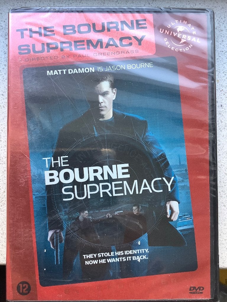 The Bourne Supremacy DVD - Nieuw in Verpakking, Engels, Inclusief doosje, Ophalen of Verzenden, Nieuw in verpakking