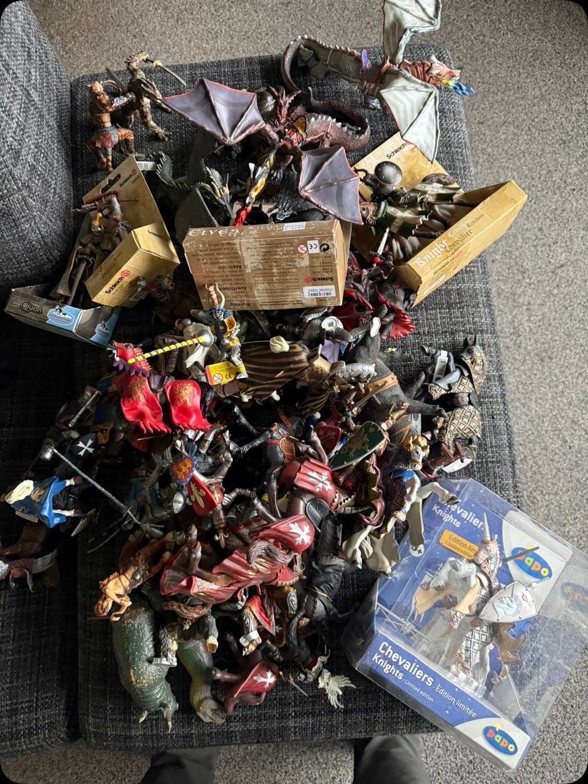 Pabo en schleich grote collectie, Ophalen of Verzenden, Zo goed als nieuw