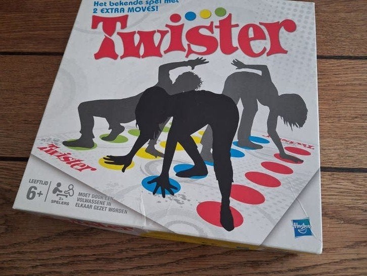 twister spel mb hasbro, Ophalen of Verzenden