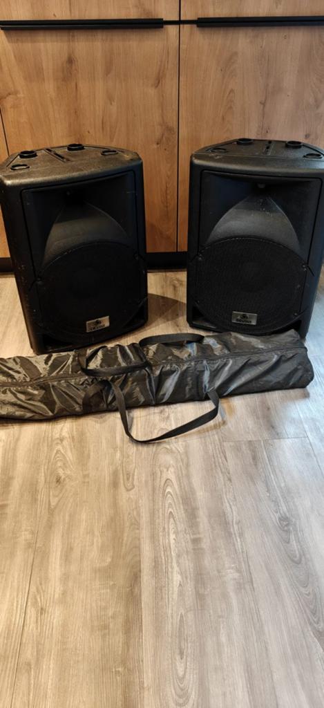 Devine Artis 12/12A speakers met statieven, Audio, Tv en Foto, Luidsprekers, Ophalen