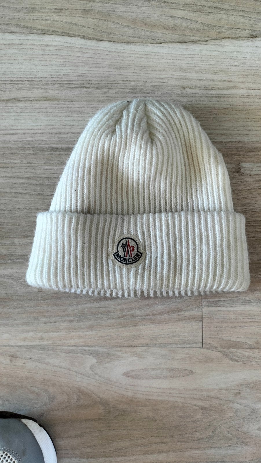 Moncler muts wit, Ophalen of Verzenden, Overige maten, Muts