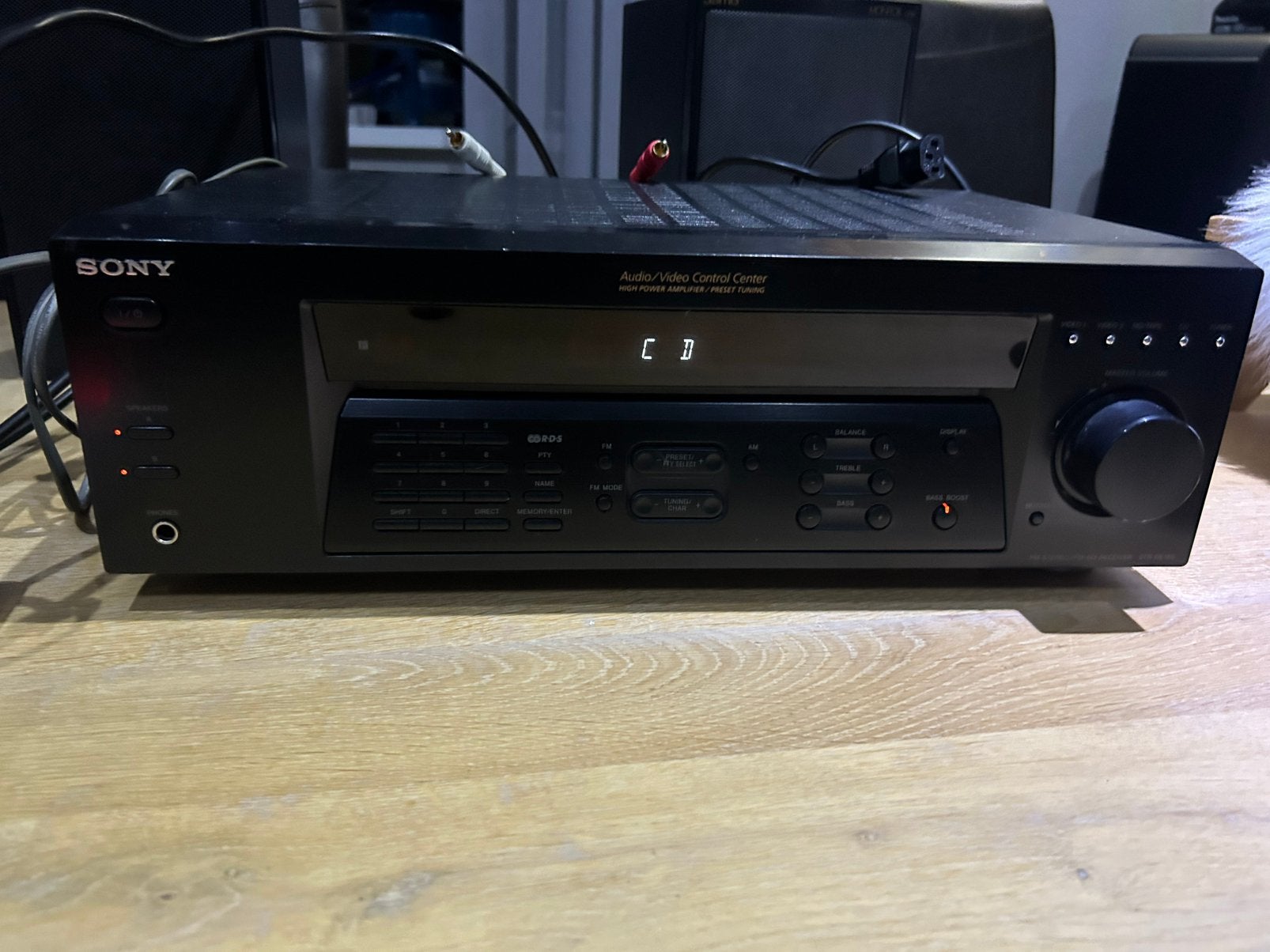 Tuner versterker sony str-de185, Audio, Tv en Foto, Ophalen of Verzenden, Zo goed als nieuw, Sony