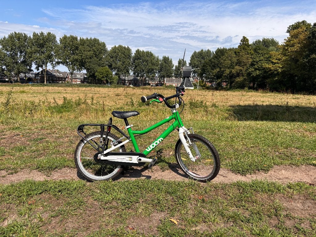 Woom 3 fiets, Fietsen en Brommers, Fietsen | Kinderfietsjes, Ophalen, 16 tot 20 inch, Velgrem, Zo goed als nieuw