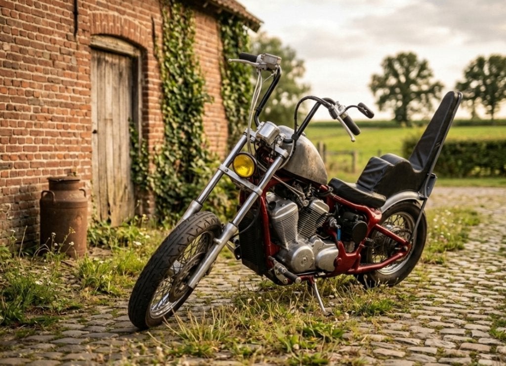 Honda Shadow VT 600 King & Queen, 2 cilinders, 583 cc, Chopper, Particulier
