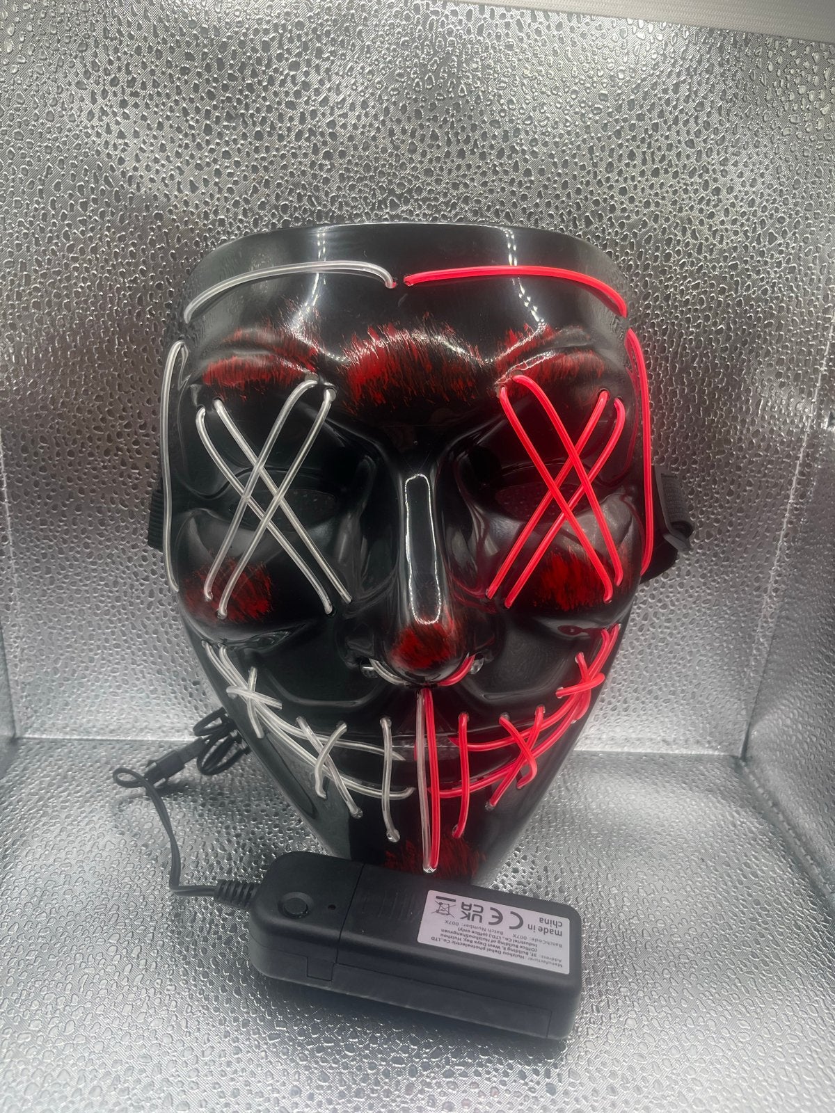 Purge masker met LED verlichting - Halloween/Feest, Halloween of Griezel, Janstraat 1/4, Markvanooyentv, Nieuw