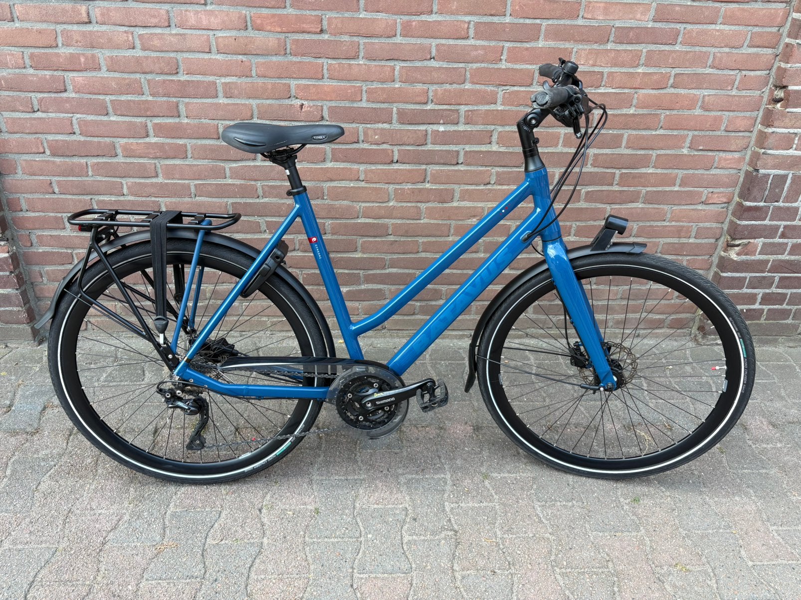 Super mooie en goeie Batavus Dinsdag damesfiets 57cm 10versn, Ophalen, Minder dan 10 versnellingen, Batavus, 56 cm of meer