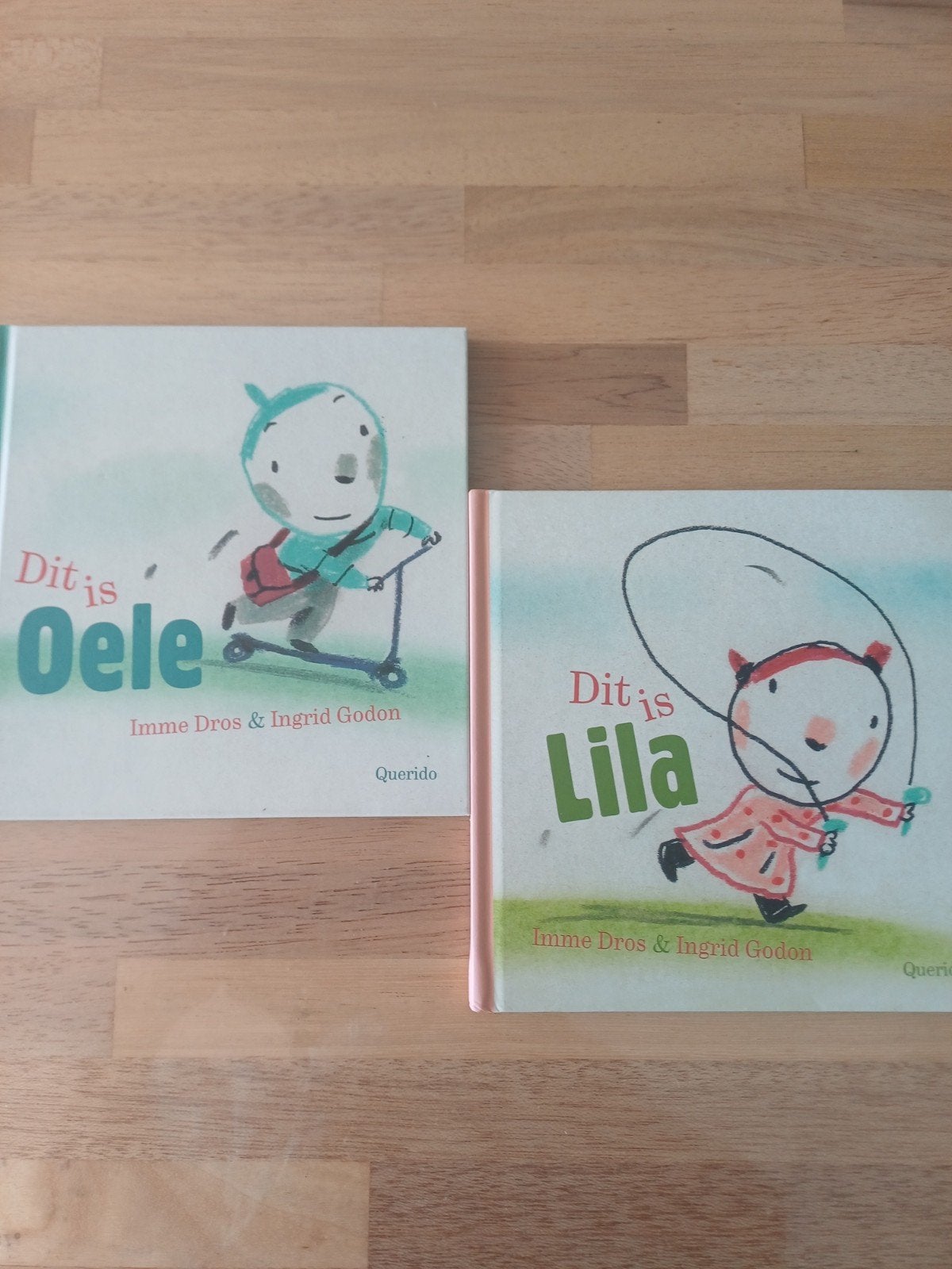 Imme Dros - Dit is Oele en Dit is Lila. Per stuk 3.00, Ophalen of Verzenden, Zo goed als nieuw, Imme Dros