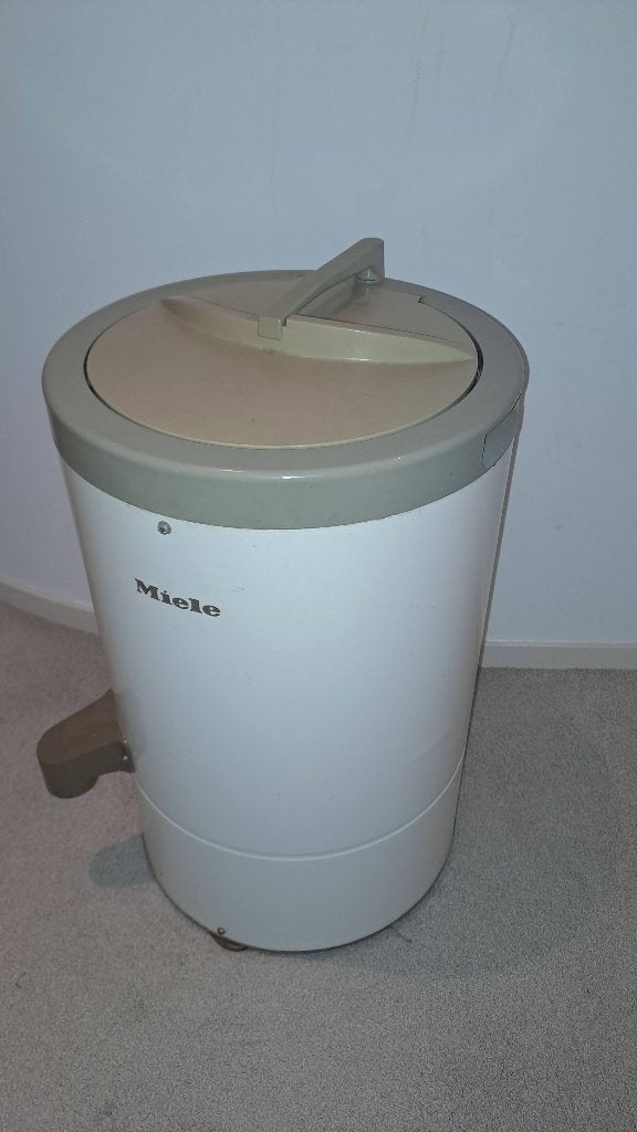 Vintage Miele centrifuge - Wit/Grijs, Witgoed en Apparatuur, Ophalen, Gebruikt, Minder dan 85 cm, Bovenlader