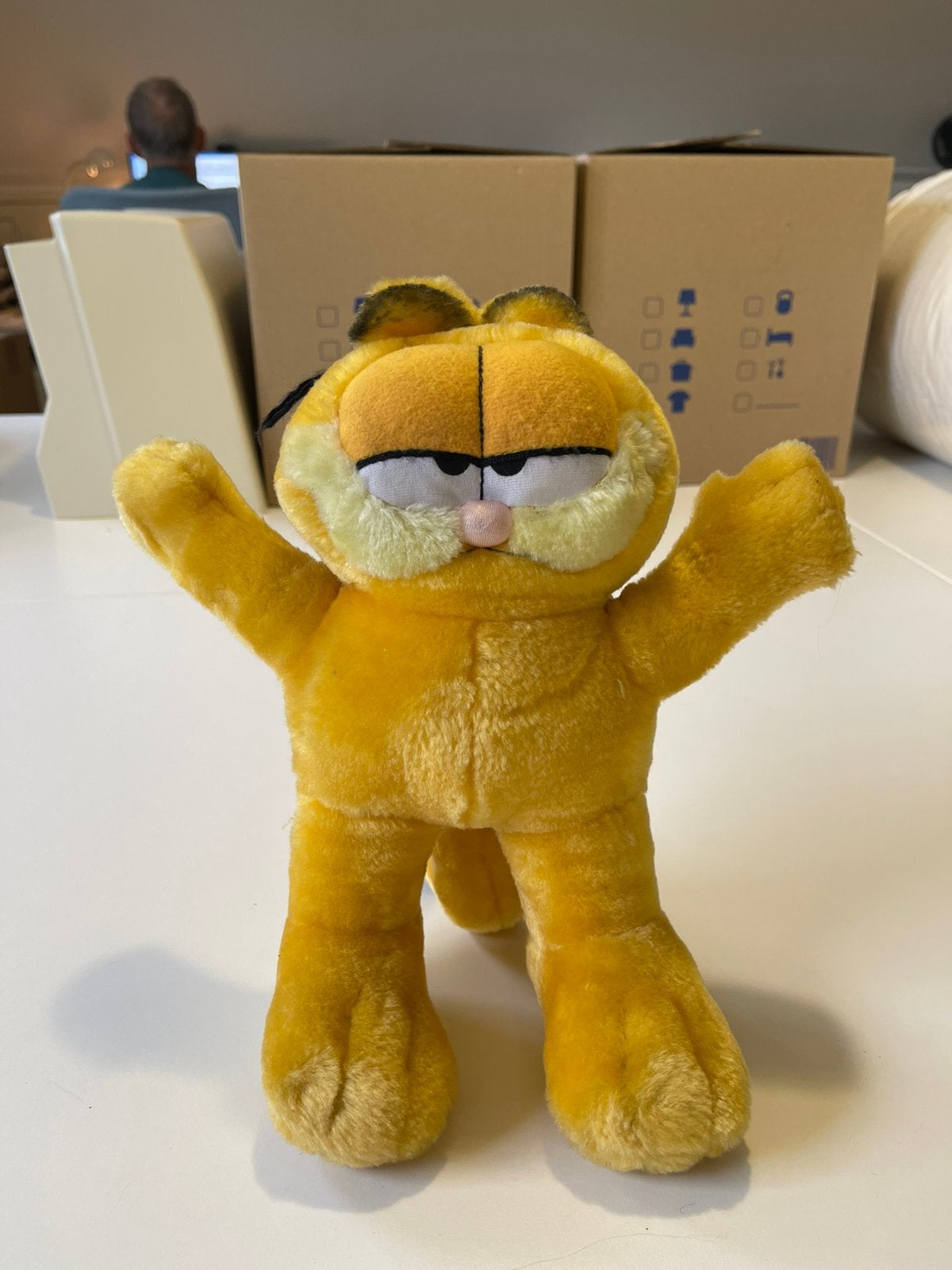 Garfield staand 30 cm groot, Overige karakters, Ophalen of Verzenden, Zo goed als nieuw, Kat