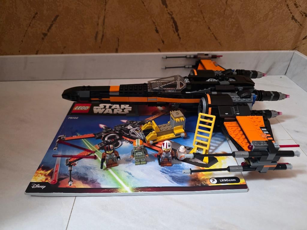 LEGO Star Wars 75102 Poe's X-wing Fighter, Kinderen en Baby's, Speelgoed | Duplo en Lego, Ophalen of Verzenden, Zo goed als nieuw