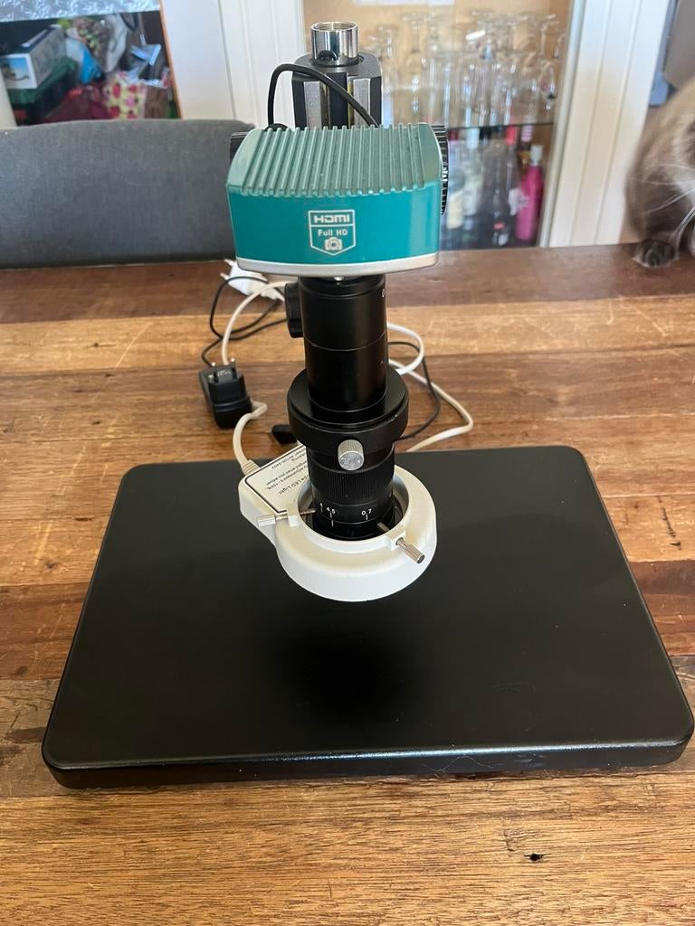 Digitaal microscoop, Hobby en Vrije tijd, Elektronica-componenten, Gebruikt, Ophalen of Verzenden