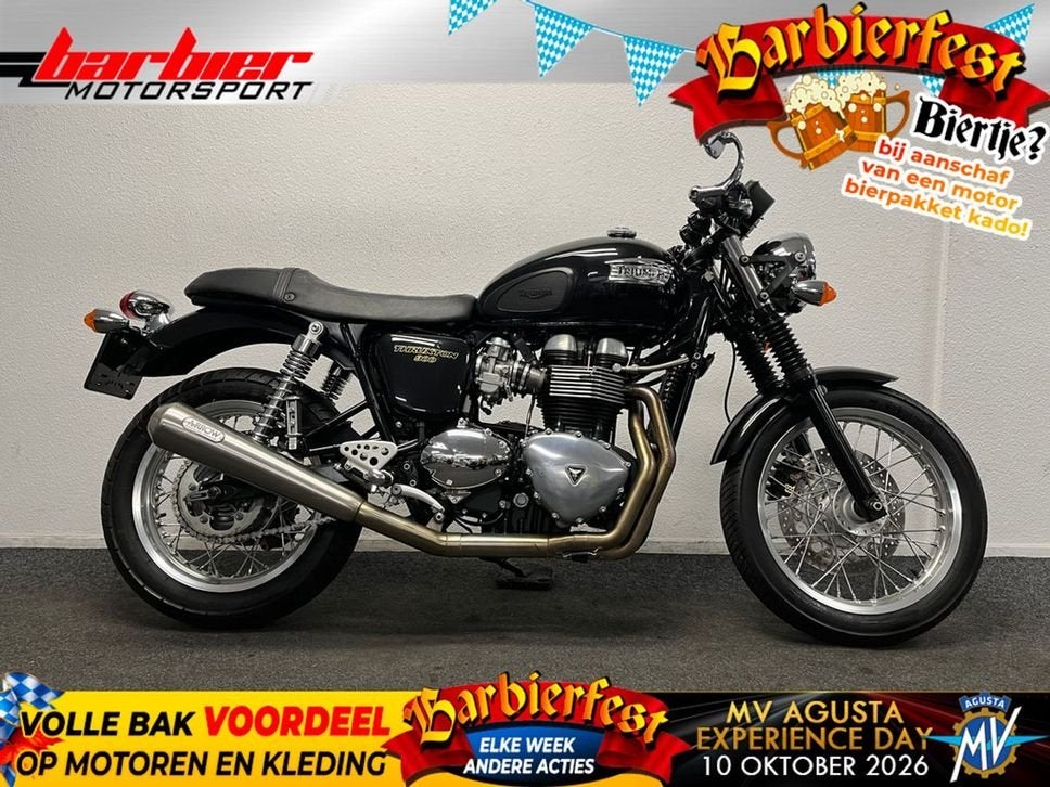 ⭐️⭐️Triumph THRUXTON 900 (bj 2012)⭐️⭐️, Motoren, 2 cilinders, Motorrijbewijs A, Bedrijf, Meer dan 35 kW