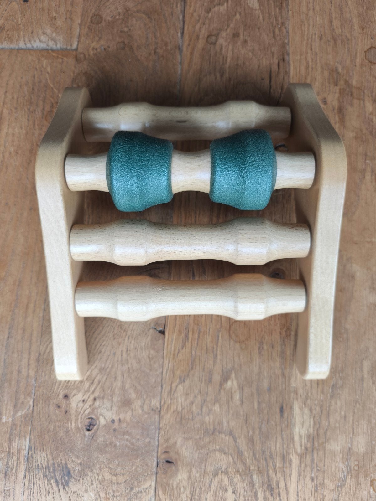 Houten Rug- en Nekstretcher voor Ontspanning, Sport en Fitness, Ophalen of Verzenden, Zo goed als nieuw