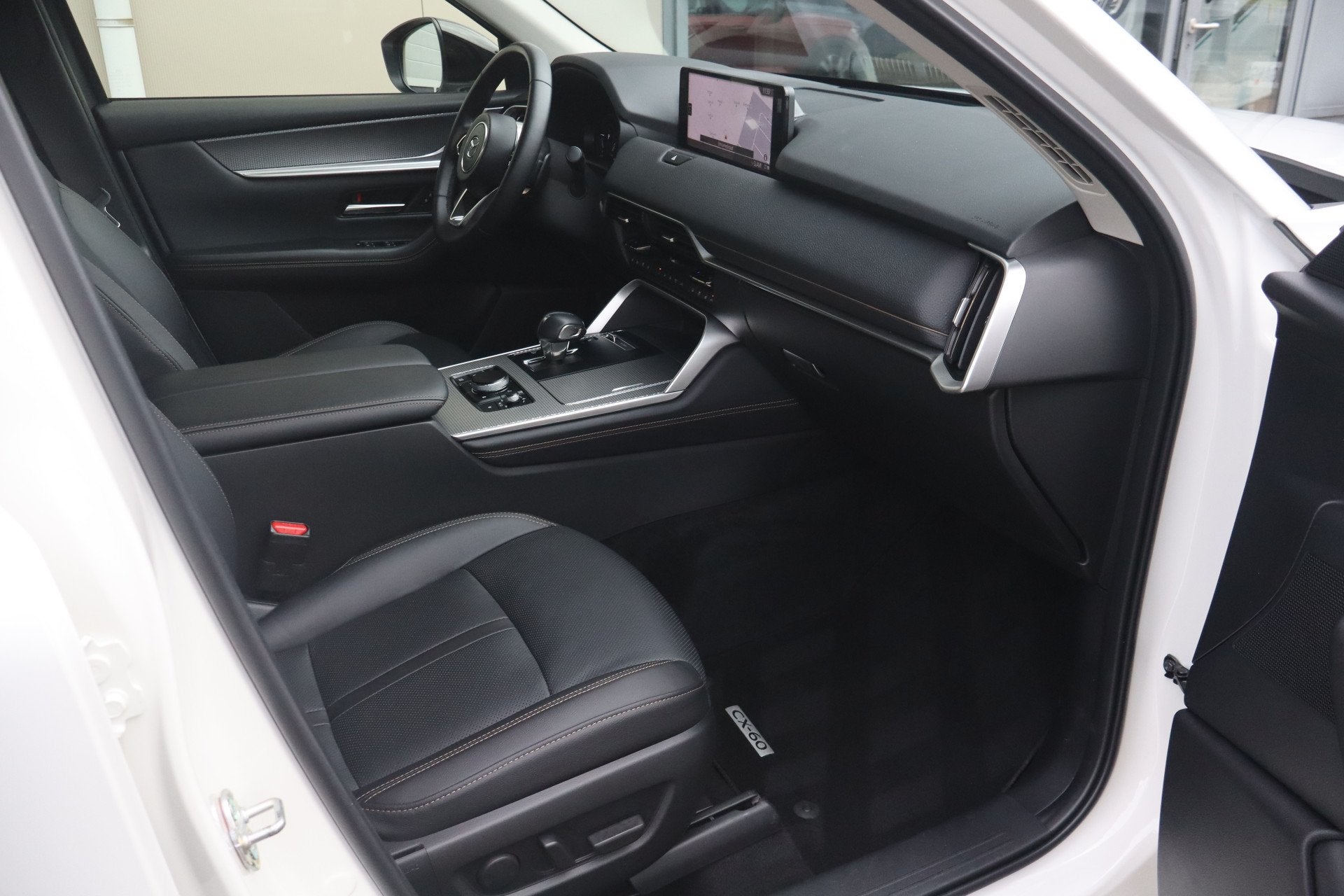 Mazda CX-60 2.5 e-SkyActiv PHEV Homura - NL Auto! Stoelverw+, Auto's, Gebruikt, Euro 6, 4 cilinders, Adaptive Cruise Control