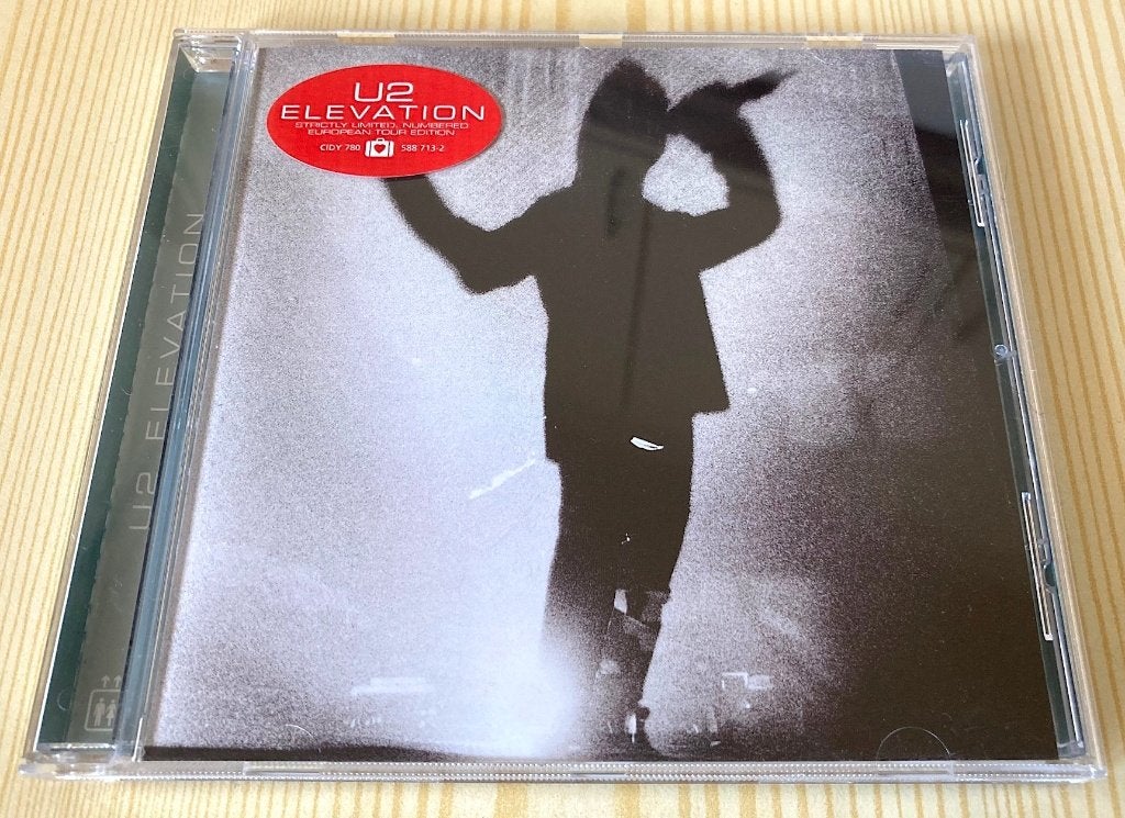 CD Single U2 - Elevation (Limited Numbered Edition) CD 3, Ophalen, Zo goed als nieuw, Rock en Metal