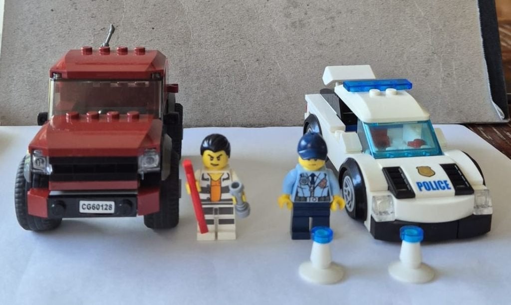Lego City - 60128 Police Pursuit, Lego, Ophalen of Verzenden, Complete set, Inclusief instructies