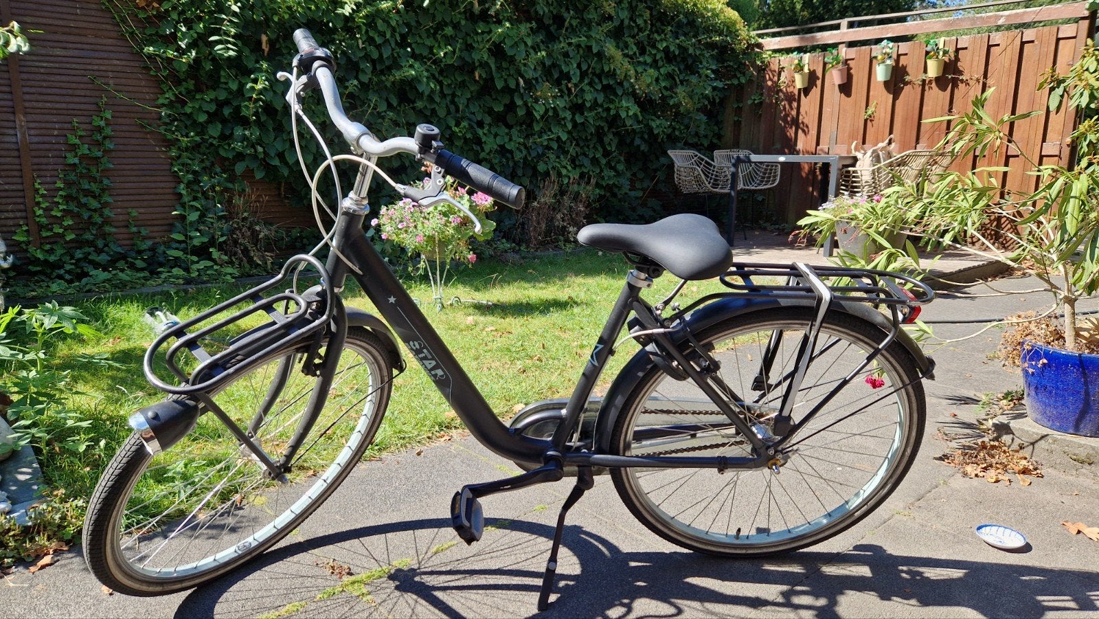 Meisjesfiets 26 inch, Fietsen en Brommers, Ophalen, Gebruikt, Batavus Star, Terugtraprem